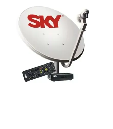 Antena TV Sky controle e Decoder Ou seja Kit Antena Receptor e Controle