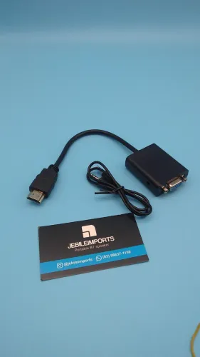 Conversor HDMI para VGA/frente grátis