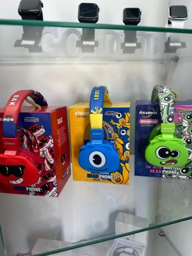 Fone Bluetooth Infantil Coleção Monstrinhos