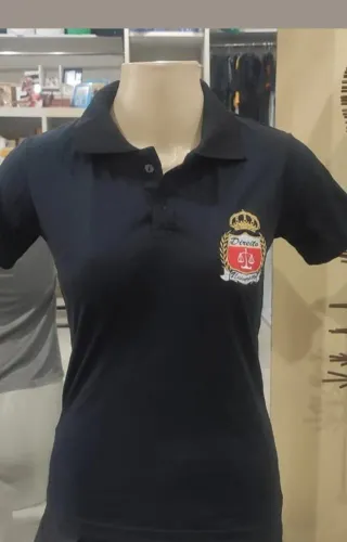 Camisa polo de Faculdade Bordada
