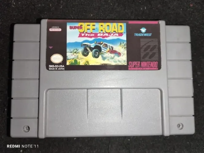 Jogo Super Nintendo Super Off-Road The Baja