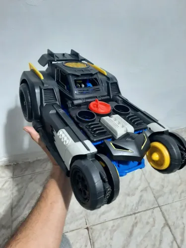 Bat-Móvel Infantil imaginext eletrônico Carrinho de Brinquedo