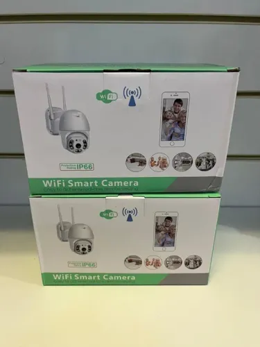 Câmera Wi-Fi Inteligente IP66 - Segurança e Conectividade e Praticidade 