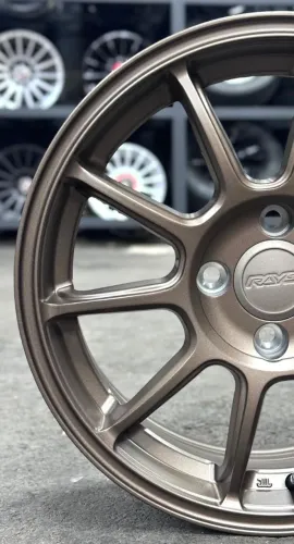 Rodas Rays bronze aro 15 Furação 4X100