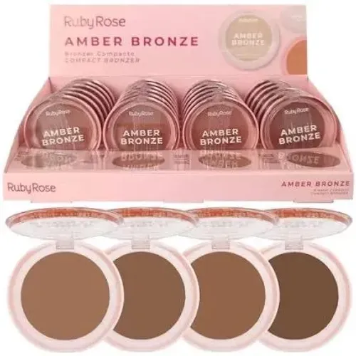 Bronzer Compacto Amber Bronze - Ruby Rose