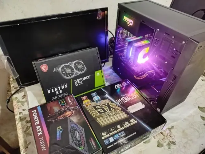 PC Gamer Completo com monitor grátis