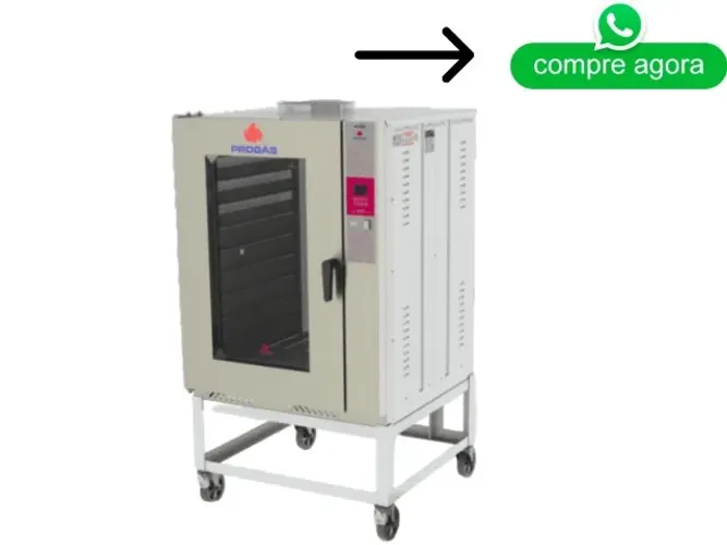 Forno Turbo 10 Esteiras a Gás Progas