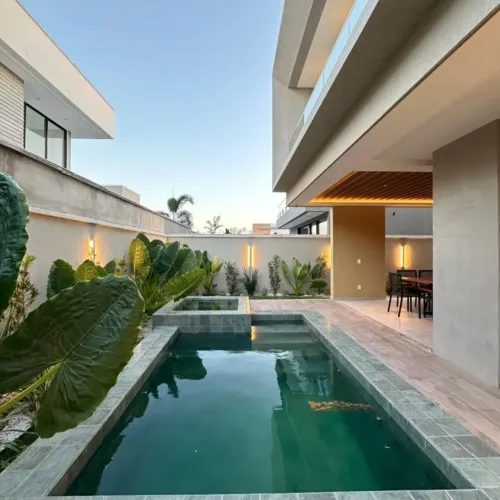 Duplex de Alto Padrão, no terras Alphaville Ceará,  porteira fechada, móveis projetados 