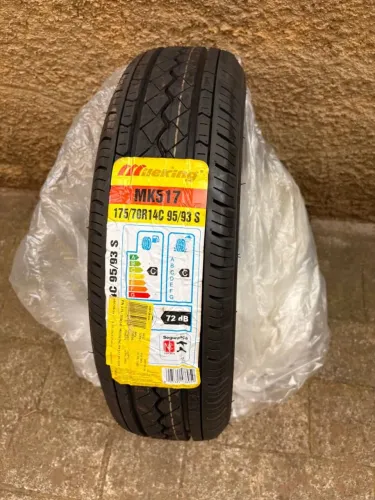 Pneu Novo 175 70 14 Carga C Doblo Utilitário Heiking