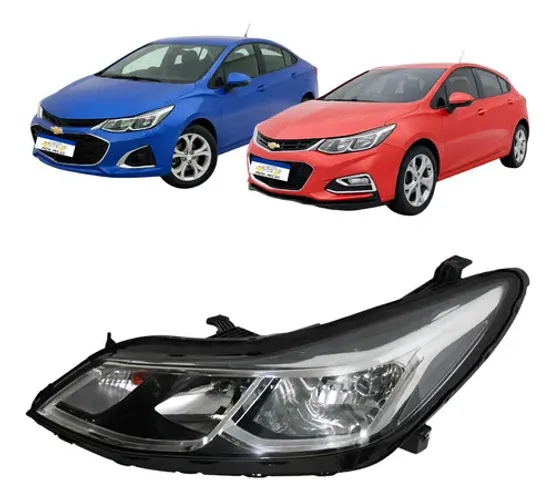 Farol Gm Cruze 2017 2018 2019 2020 2021 2022 2023 Lt L.e Esquerdo/motorista