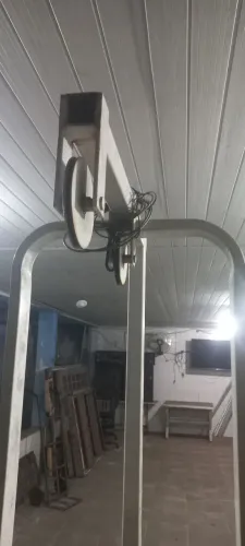 Polia baixa para academia