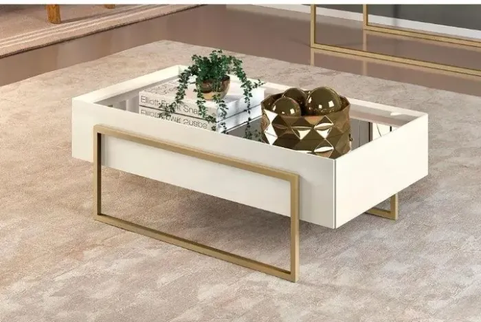 Mesa de Centro Branca