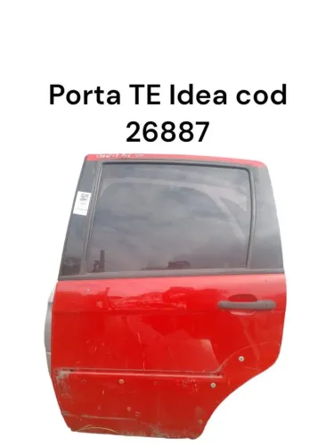 Porta TE Fiat Idea - Vermelha