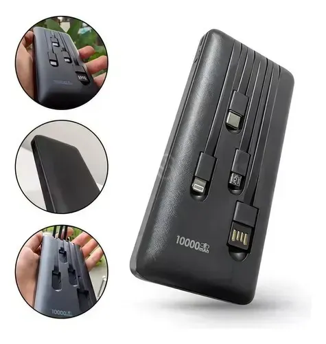Carregador Portátil Power Bank IT Blue 10.000mAh MAX0534 - Alta Capacidade e Praticidade