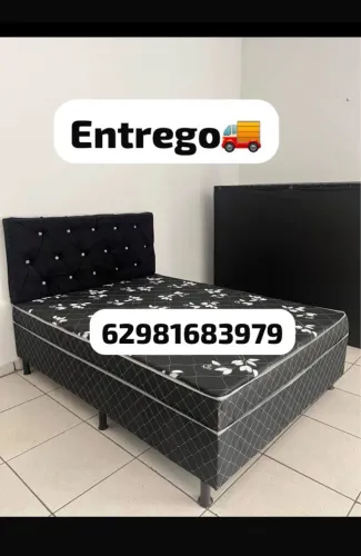 Cama box casal