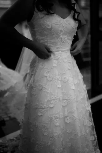 Vestido de Noiva Bordado