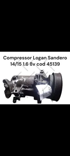 Compressor Logan Sandero 1.6 8v 14/15 Cod. 45139
