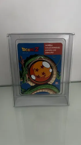 Moeda Colecionável Dragon Ball Z - Esfera de 4 Estrelas (Nerd ao Cubo / Toei)