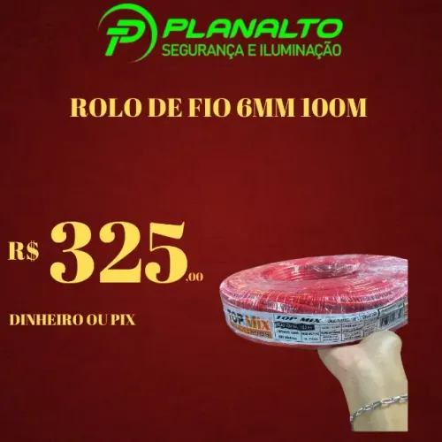 Rolo de fio 6MM 100M TOP MIX 