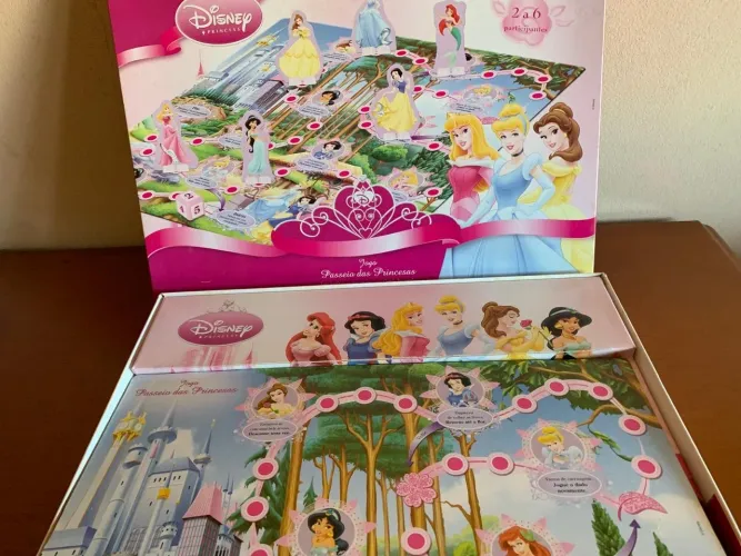 Jogo de tabuleiro das princesas
