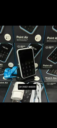 Point Air - Maquininha de Cartão com Chip e Aproximação