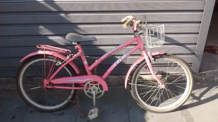 Bicicleta Caloi Ceci Infantil Original Na Cor Rosa Com Cesto