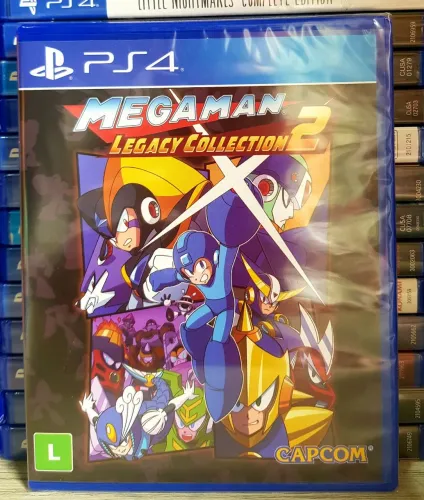 Jogo Ps4 Mega Man Legacy Collection 2 LACRADO (4 jogos em 1)