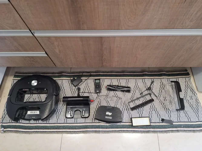 Robô Aspirador WAP Robot WSmart - Semi-novo, higienizado, completo!