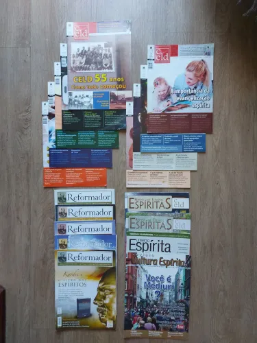 Coleção 18 Revistas Espíritas - veja fotos