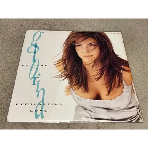 VINIL SINGLE GLORIA ESTEFAN - EVERLASTING LOVE
