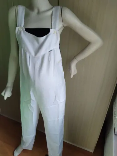 Macacão gestante Branco ou bege