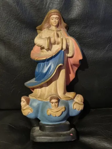 Escultura Arte Sacra em Madeira