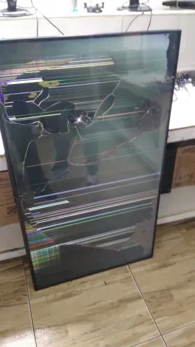 tv LG 55up7750psb tela quebrada para retirada de peças