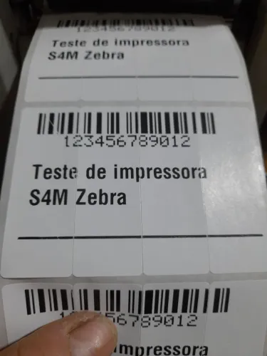 Impressora Zebra S4M perfeita para etiquetas 