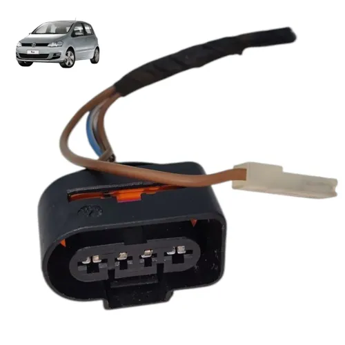 Plug Conector Bomba Combustível Vw Fox Flex 2007 2008 2009