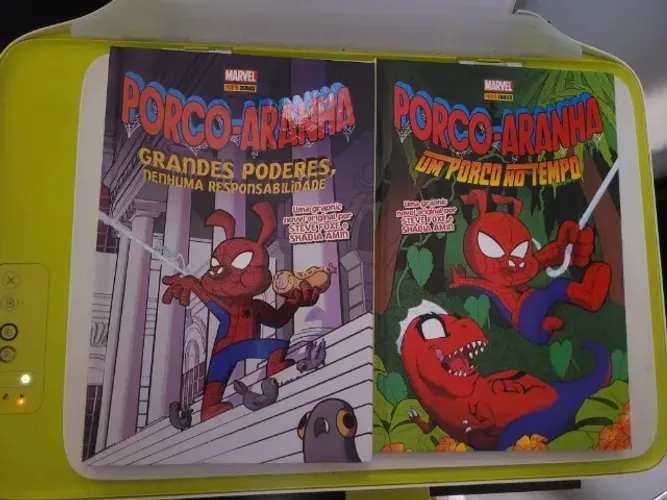 Porco-Aranha: Grandes Poderes e Nenhuma Responsabilidade e Um Porco No Tempo
