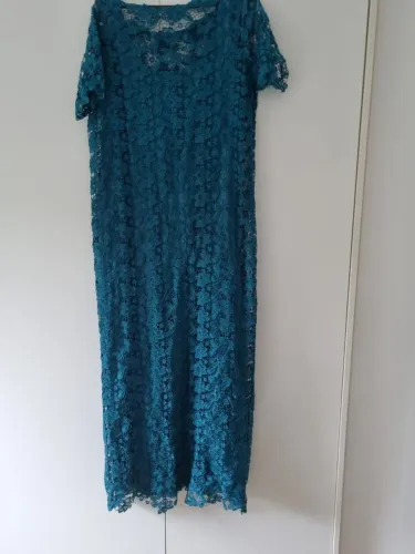 Vestido de renda verde