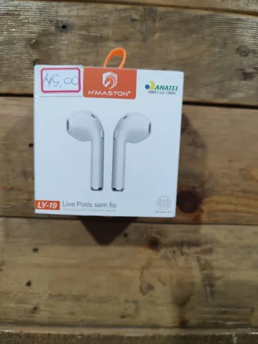 Fone De Ouvido H'maston Live Pods - Ly-19 Bluetooth S/ Fio