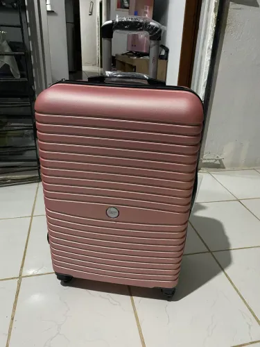 Mala de 23Kg na cor Rosê Nova