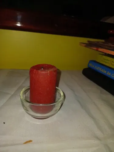 10 Vaso De Vidro Castiçal Redondo Porta Vela 100ml