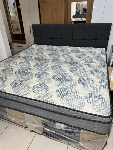 Cama super king de molas ensacadas da Ortobom 