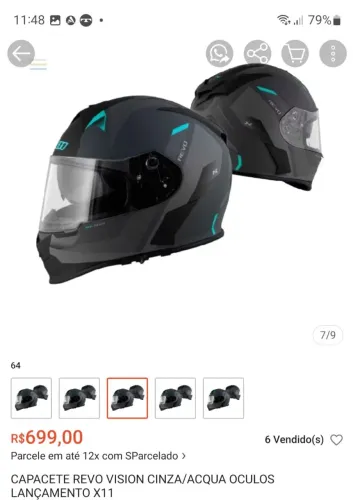 Capacete X11 REVO 