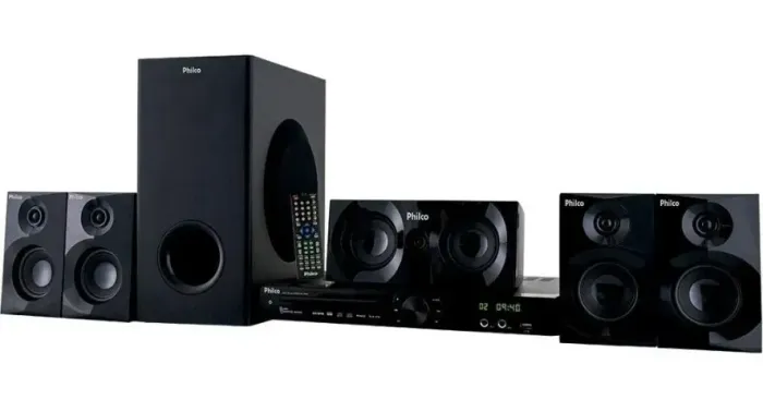Home Theater Philco PHT 690 - HDMI, USB, CD, KARAOKÊ