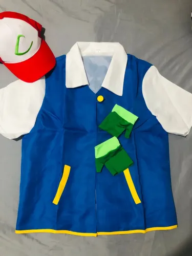 Cosplay Ash Ketchum G - Pokémon NOVO