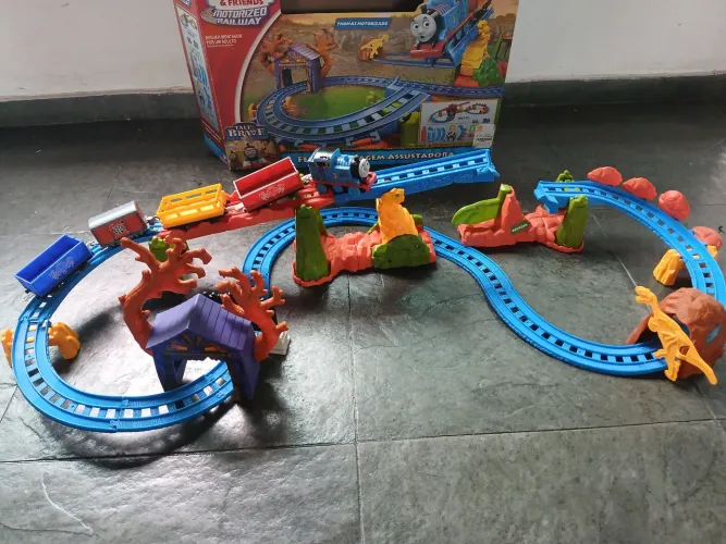 Thomas E Seus Amigos Ferrovia Viagem Assustadora Motorizado
