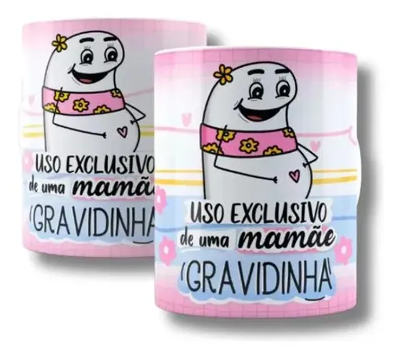 Caneca Gravidinha - Uso Exclusivo Mamãe