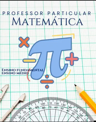 Professor particular matemática, reforço escolar