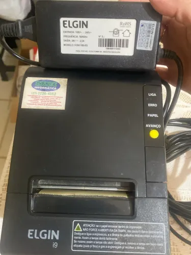 Impressora Elgin i9 - Funcionando 100%, pronta para uso em PDV! 