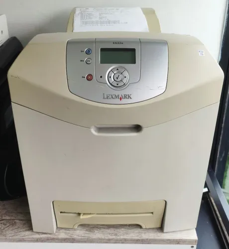 Impressora Lexmark C532n laser colorida LER ANÚNCIO