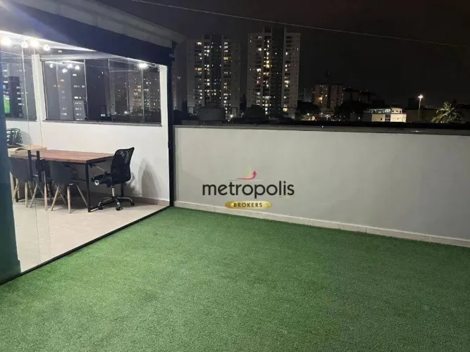 Cobertura com 2 dormitórios à venda, 144 m² por R$ 800.000,00 - Boa Vista - São Caetano do
